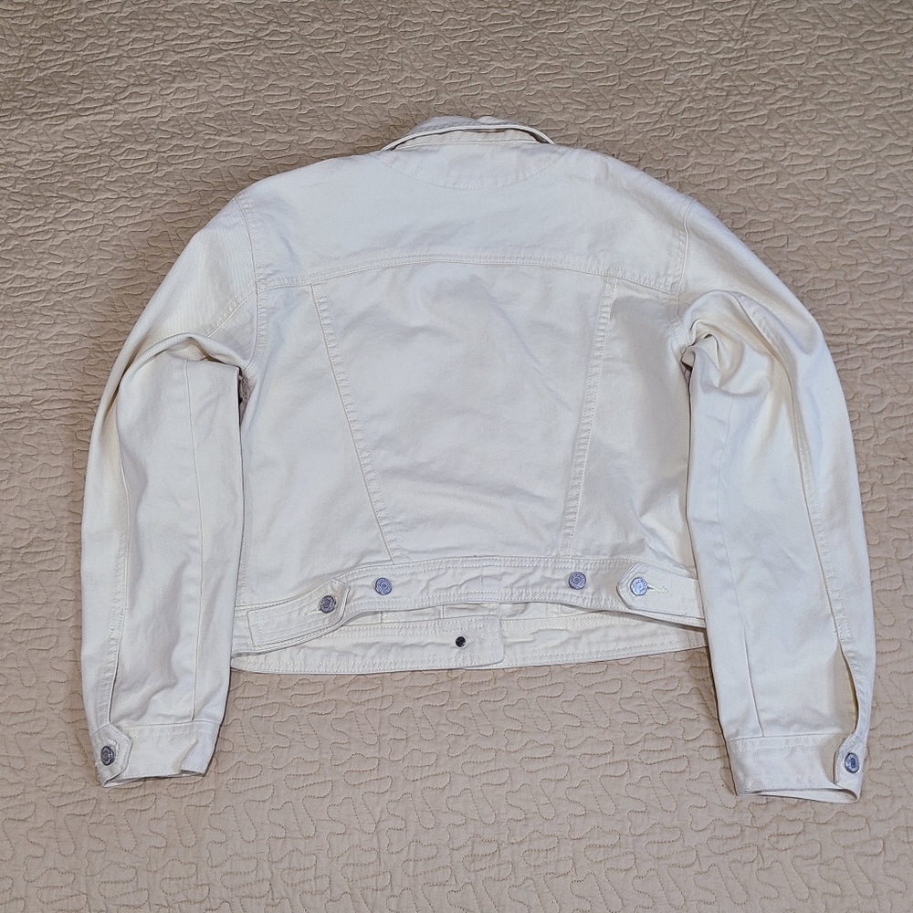 Gap cropped denim jacket size M - Picture 5 of 7
